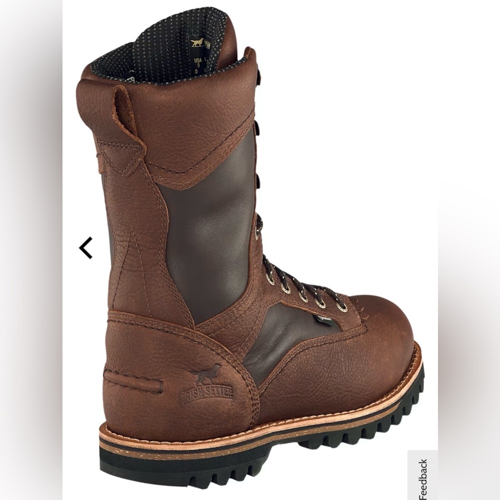Red Wing Irish Setter 600  Gram Thinsulate Insulated Waterproof Boots Mens 10.5